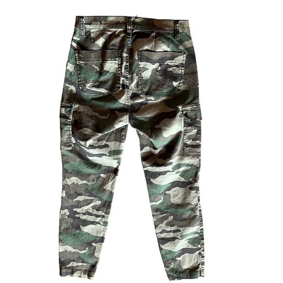 J. Crew camo cargo midnrise skinny army military skinny Pants 26 Gorpcore grunge - Picture 2 of 10